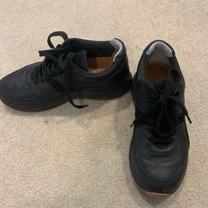 Everlane Trainers Black Leather Size 8
